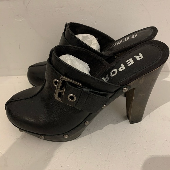 Report Clogs Size 7 Black and brown - Picture 3 of 7